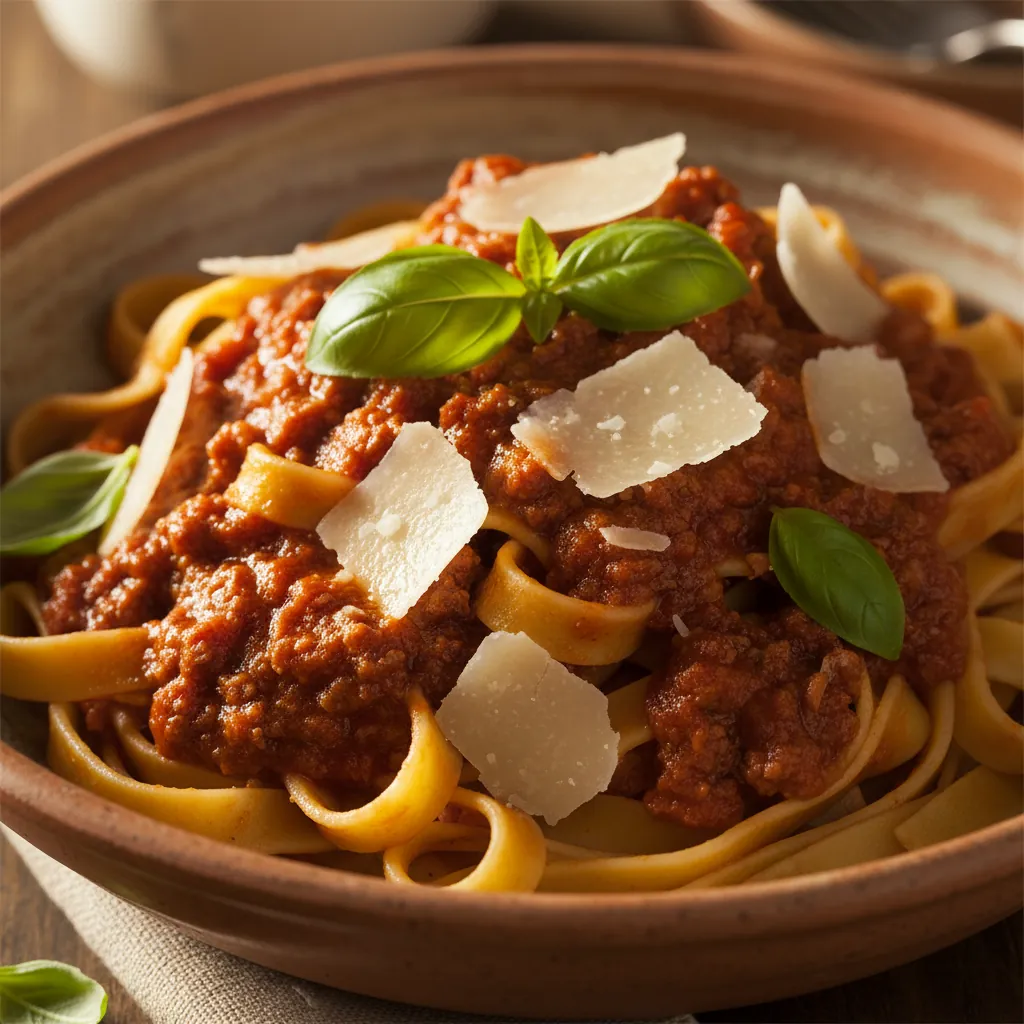 Verse tagliatelle Bolognese bij Viviamo